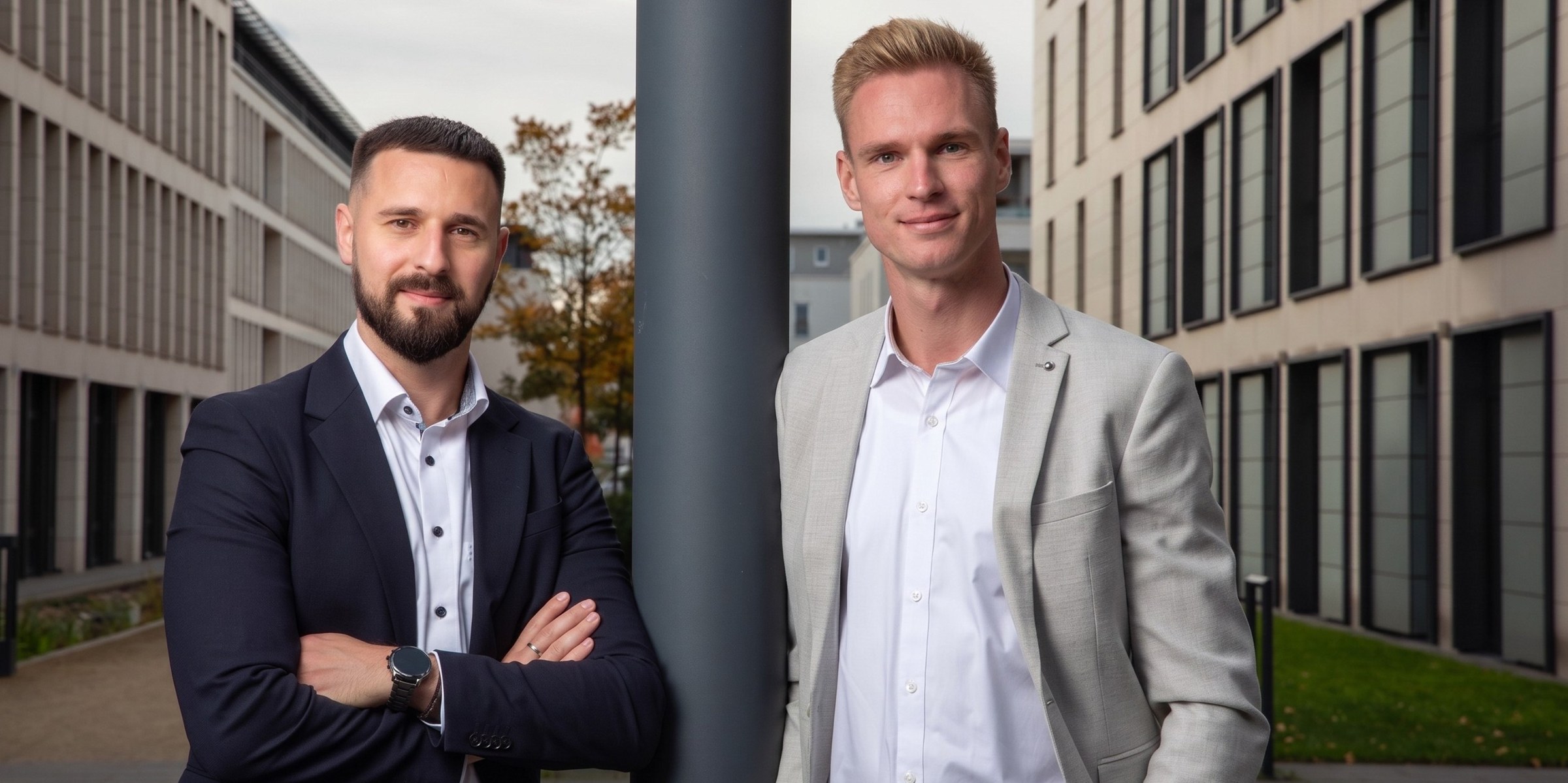 Oliver Hajok und Phillip Senteris