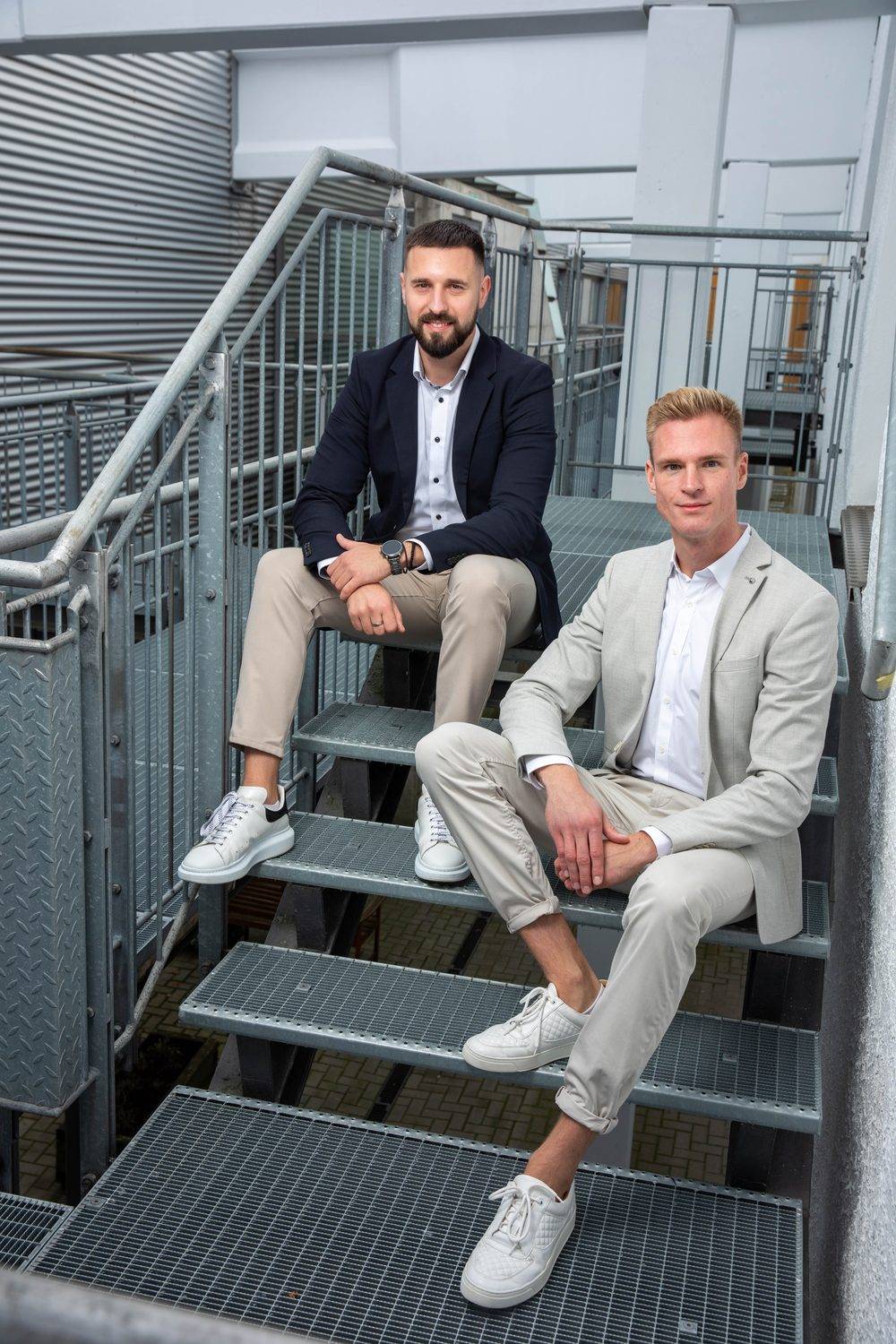 Oliver Hajok und Phillip Senteris